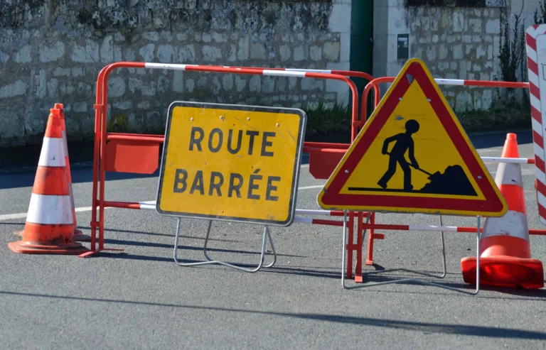 La signalisation temporaire de chantier routier