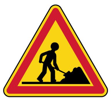 Signalisation travaux temporaires